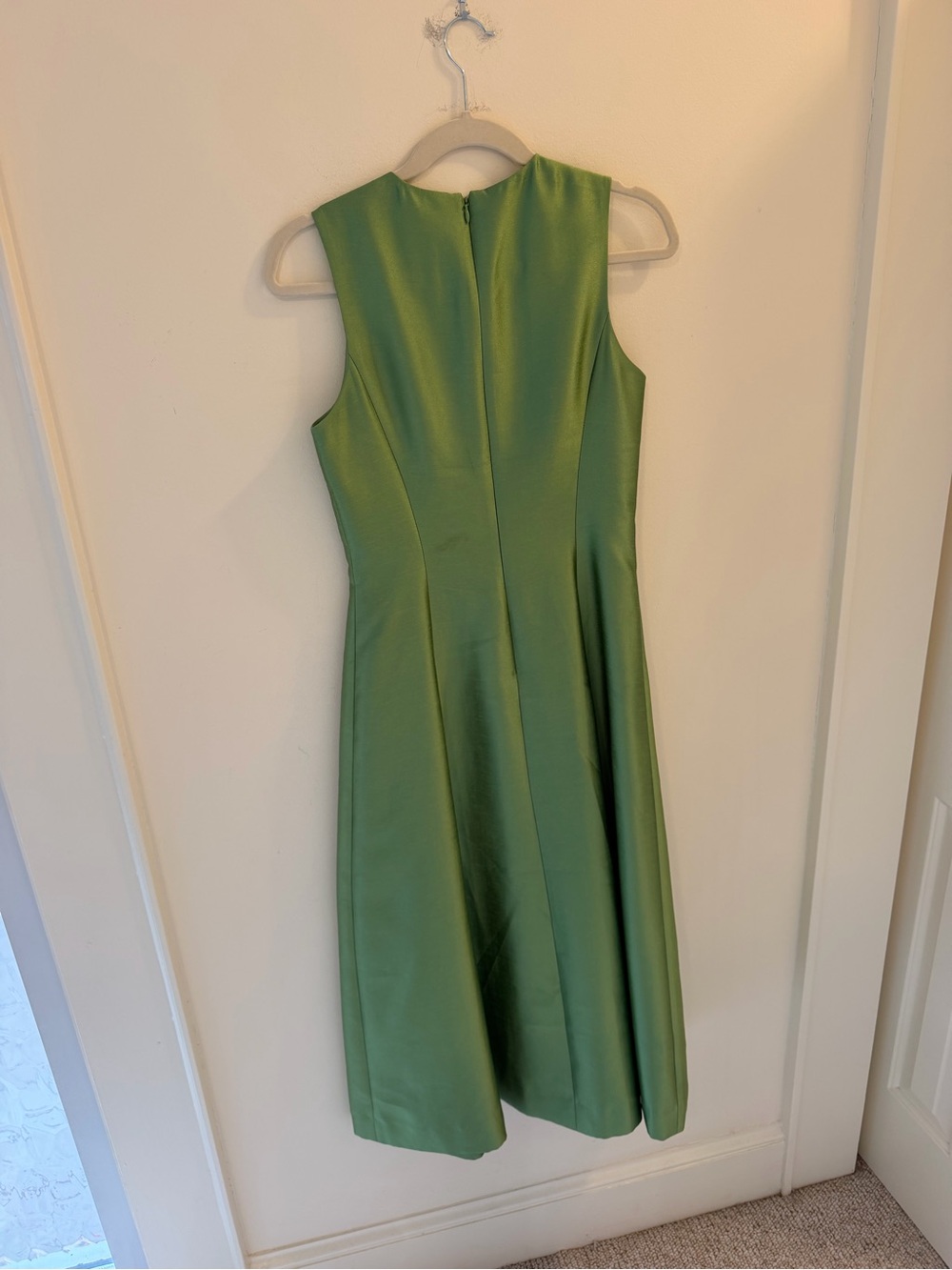 Tuckernuck Pistachio Sleeveless Midi Dress with Patch Pockets - Picture 7 of 7